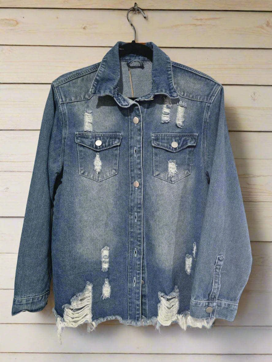 Hand Painted Denim Jacket