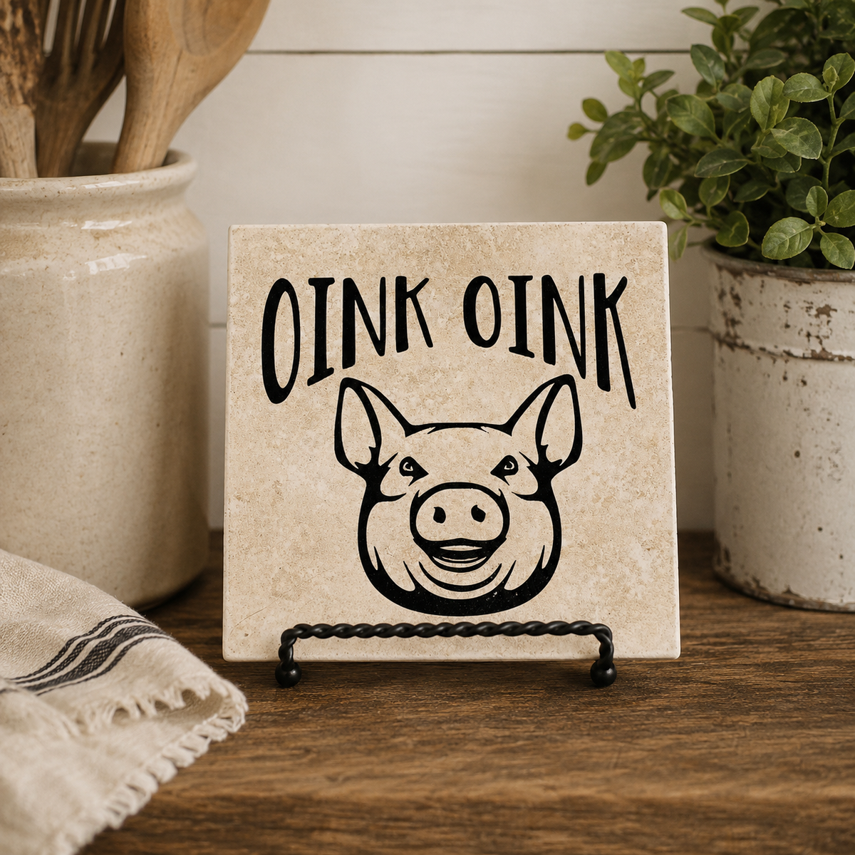 Pig Trivet