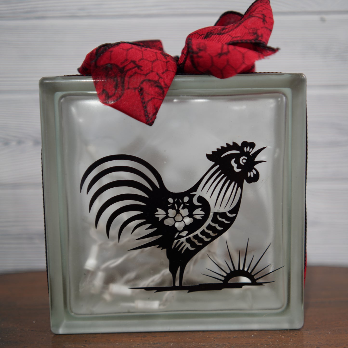 "The Rooster Crows" Light Block