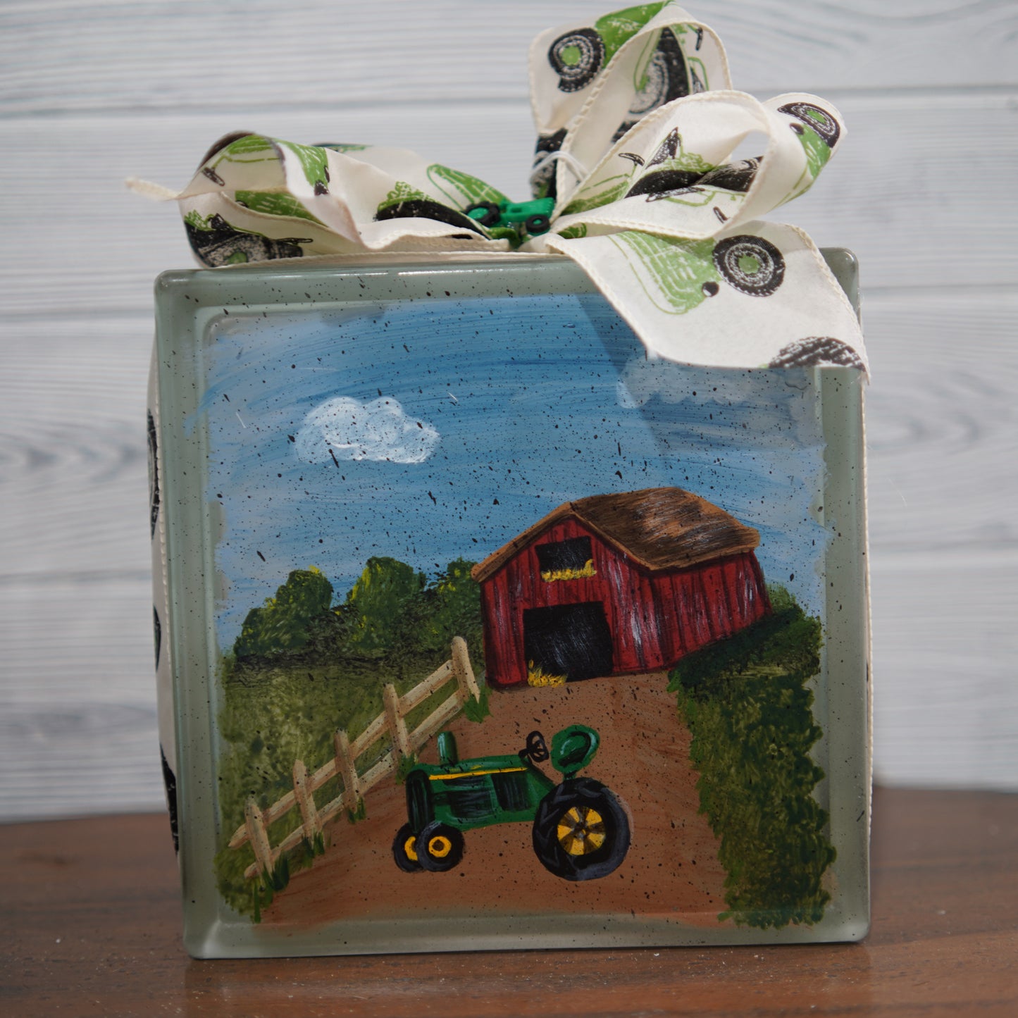 "Farm Scene" Light Block