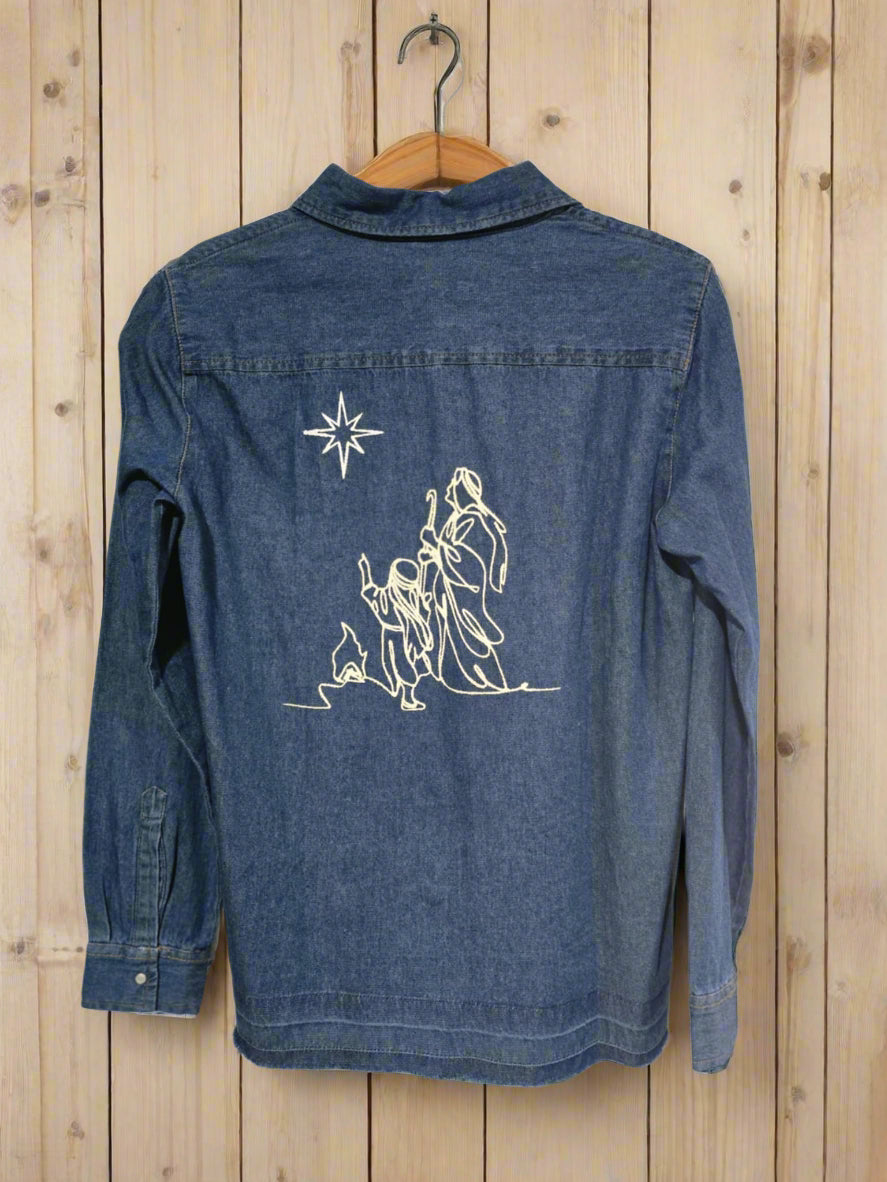 Hand Painted Denim Jacket