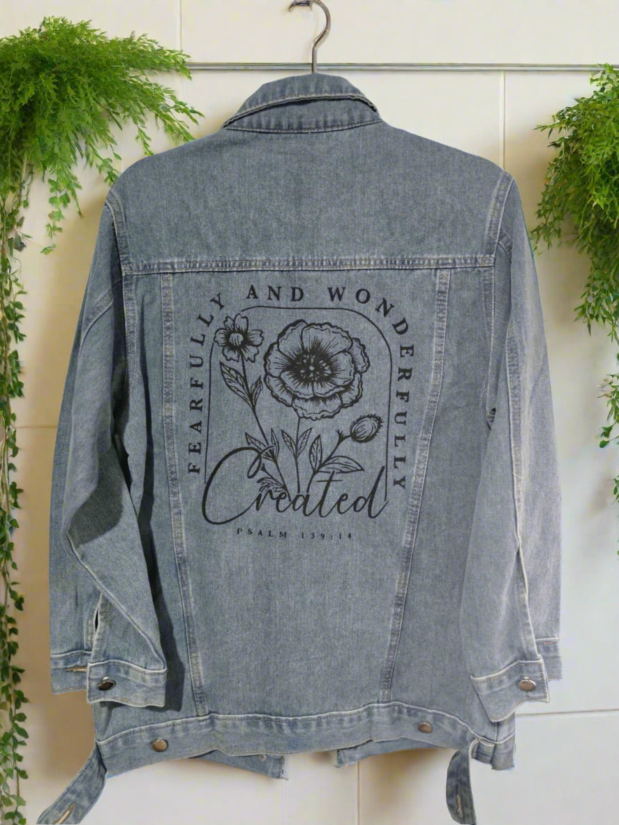 Hand Painted Denim Jacket