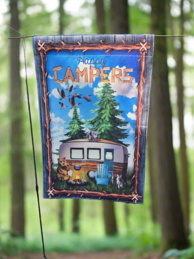 Happy Campers Flag