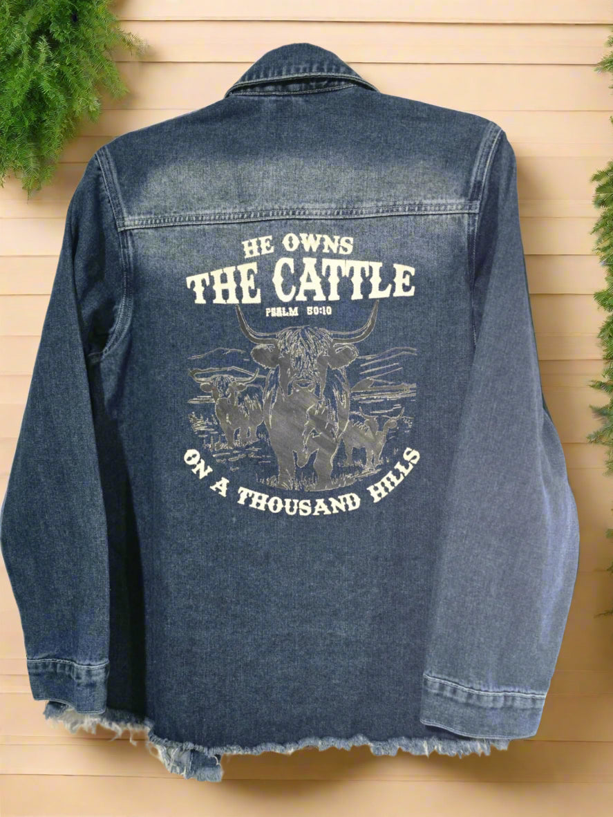 Hand Painted Denim Jacket