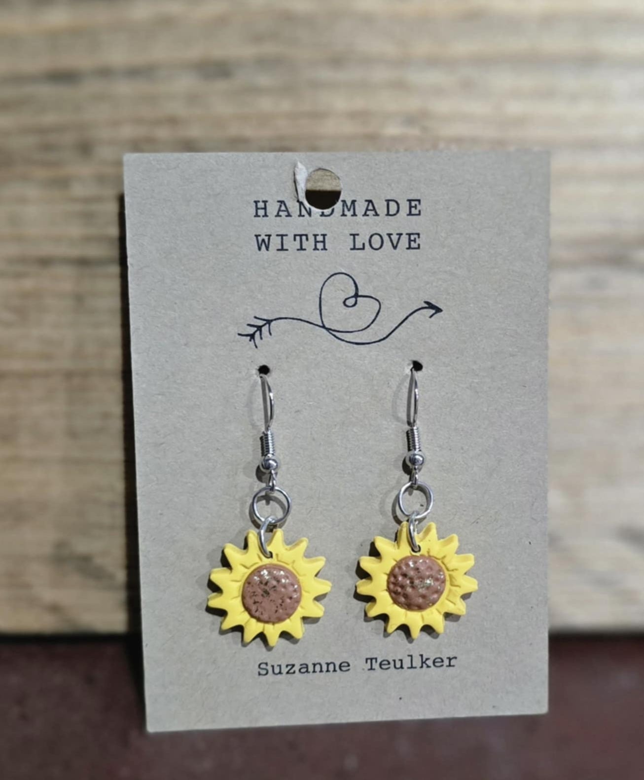 Sunflower Earrings