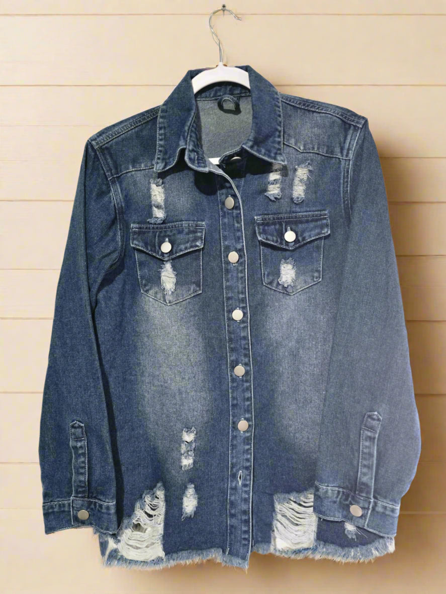 Hand Painted Denim Jacket