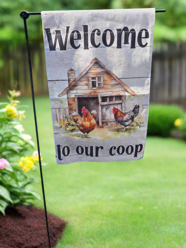 Welcome to our Coop Flag