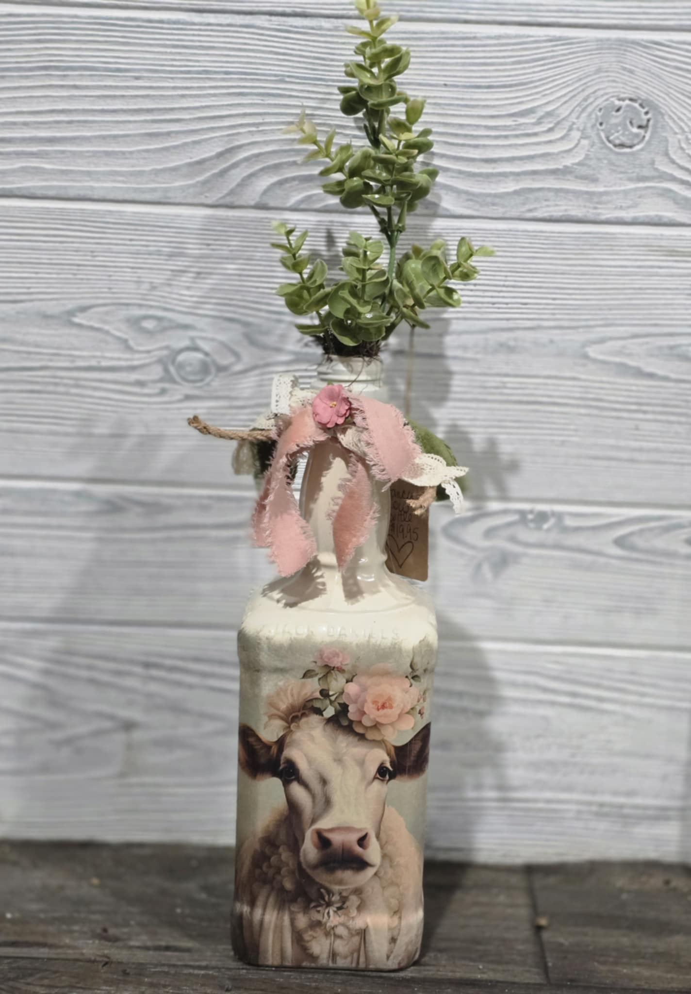 Pink Cow Bottle