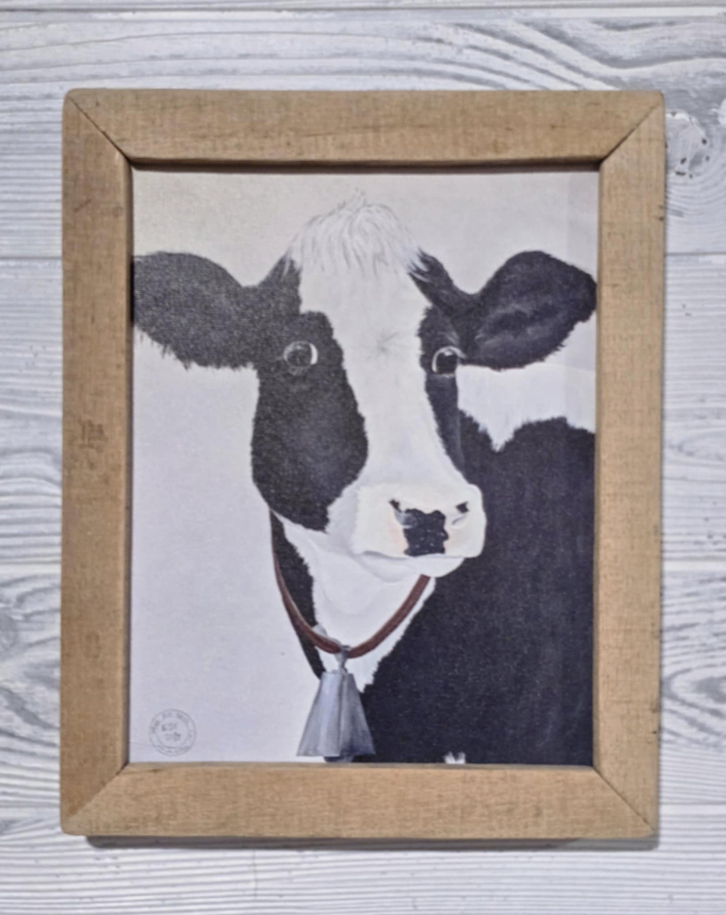 Hand Painted Cow