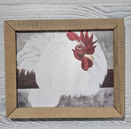 Hand Painted Chicken
