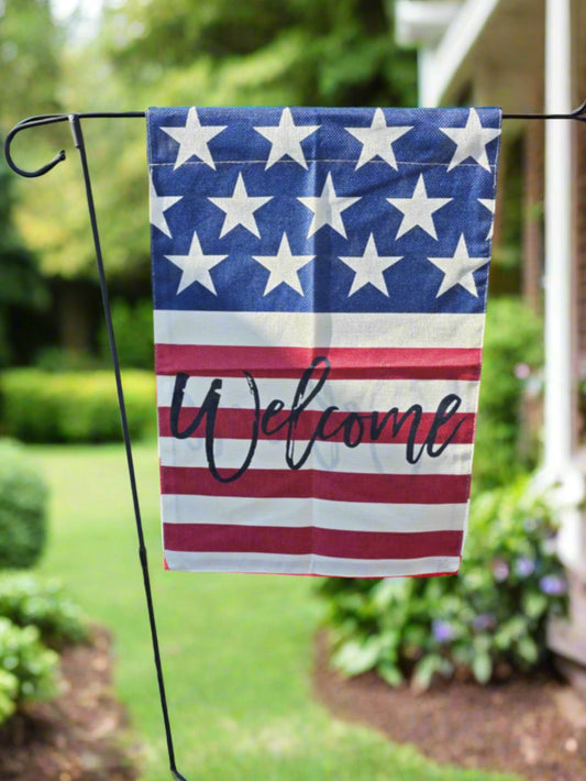 American Welcome Flag