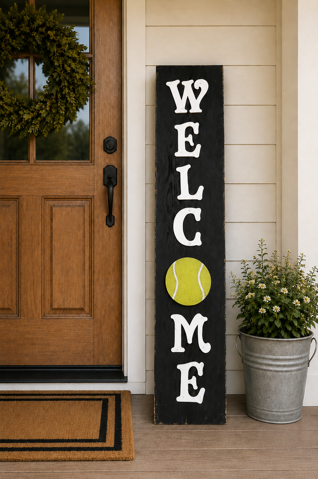 Welcome Tennis Ball Attachment