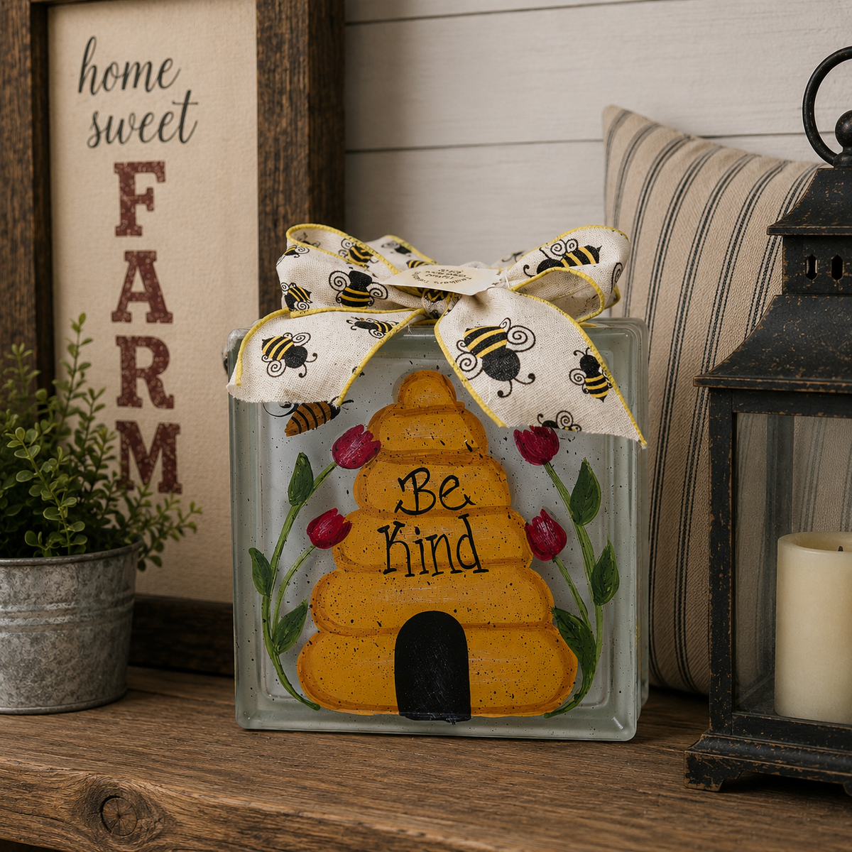 "Be Kind" Light Block