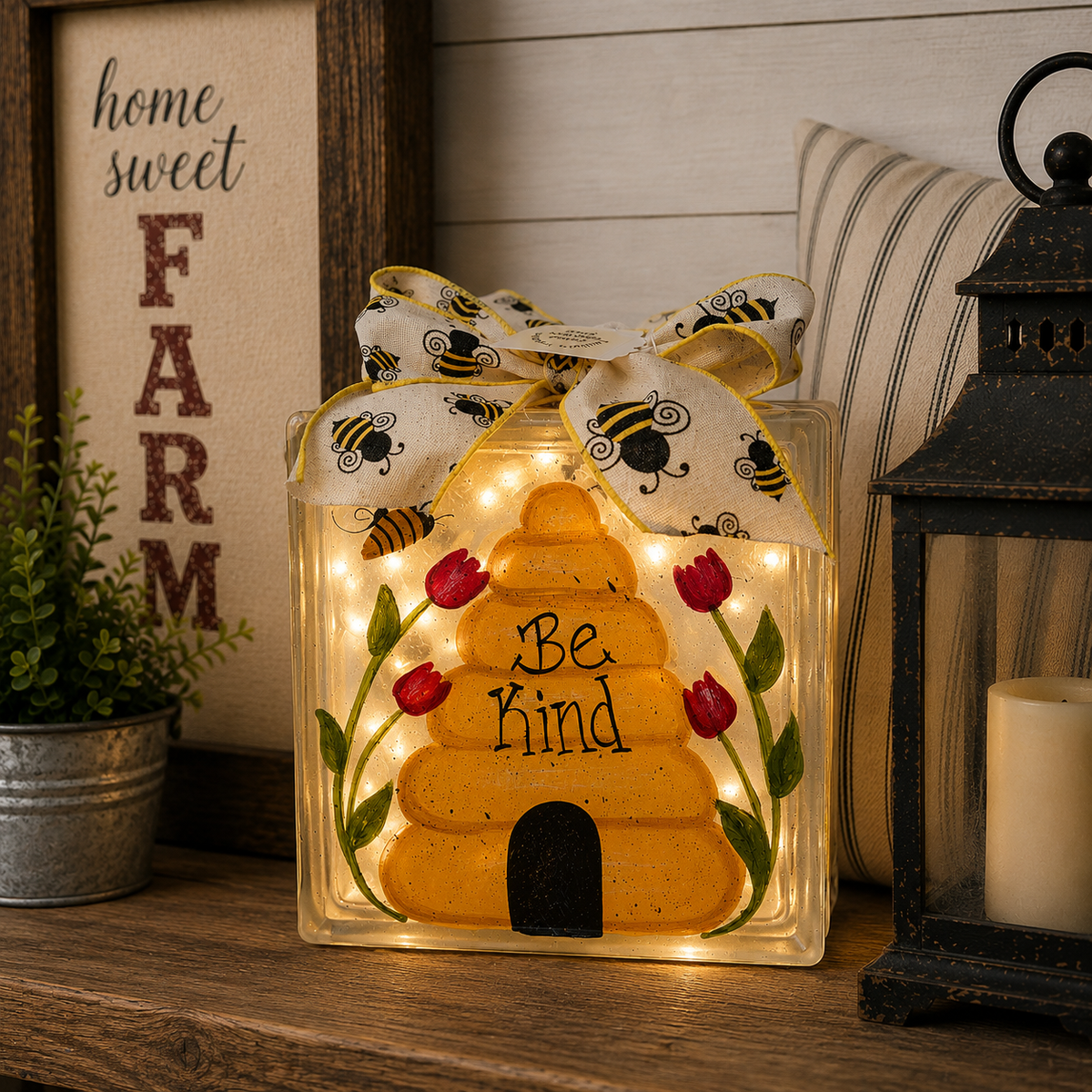 "Be Kind" Light Block