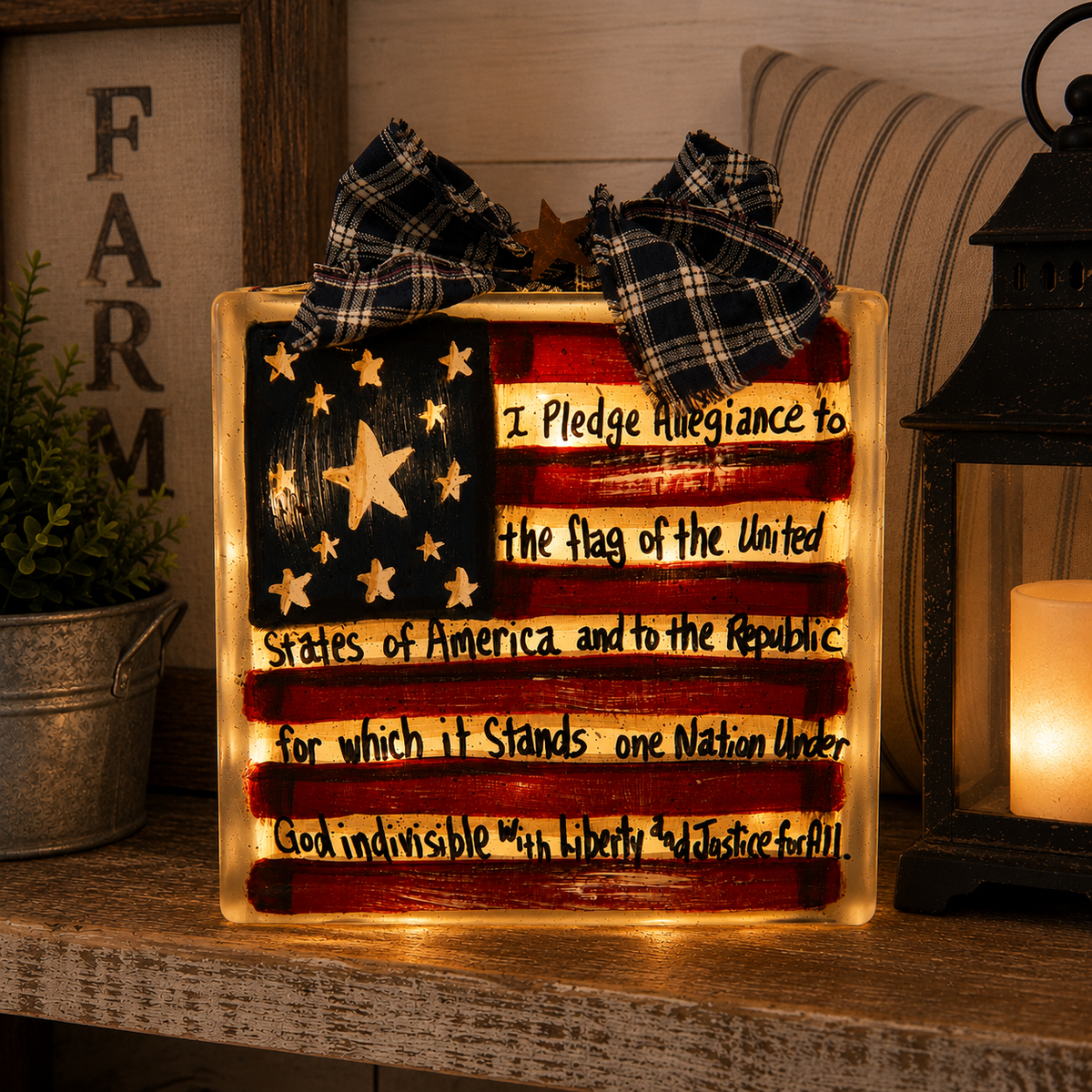 "The Pledge" Light Block