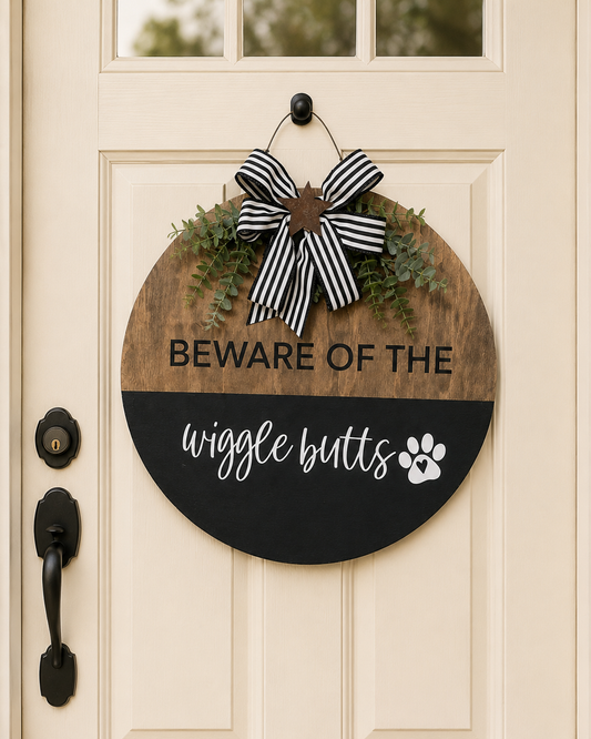 Wiggle Butts Sign