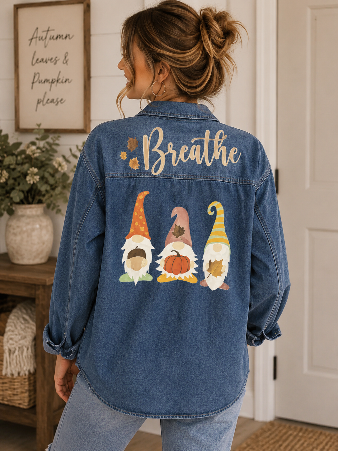Hand Painted Denim Jacket