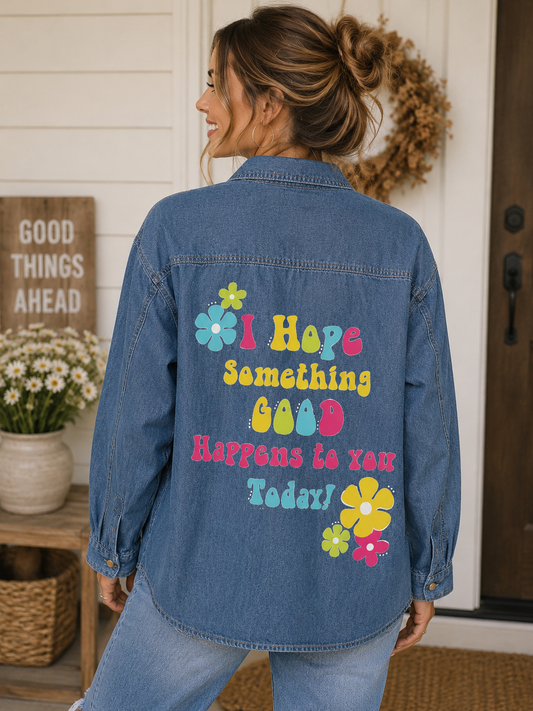 Hand Painted Denim Jacket