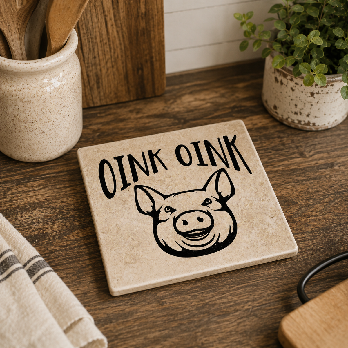 Pig Trivet