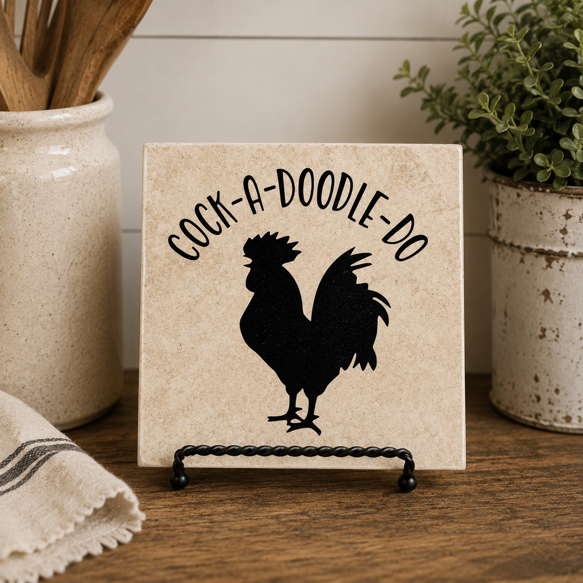 Rooster Trivets