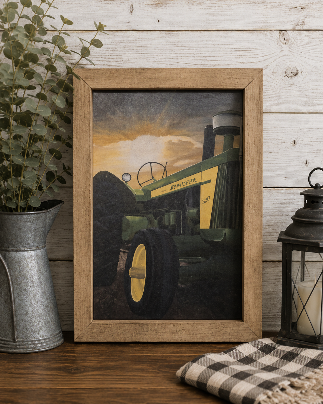Hand Painted Tractor