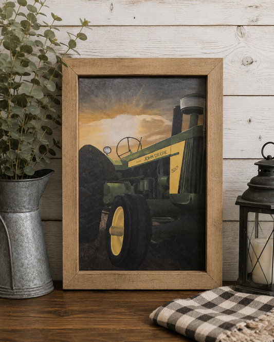 Hand Painted Tractor