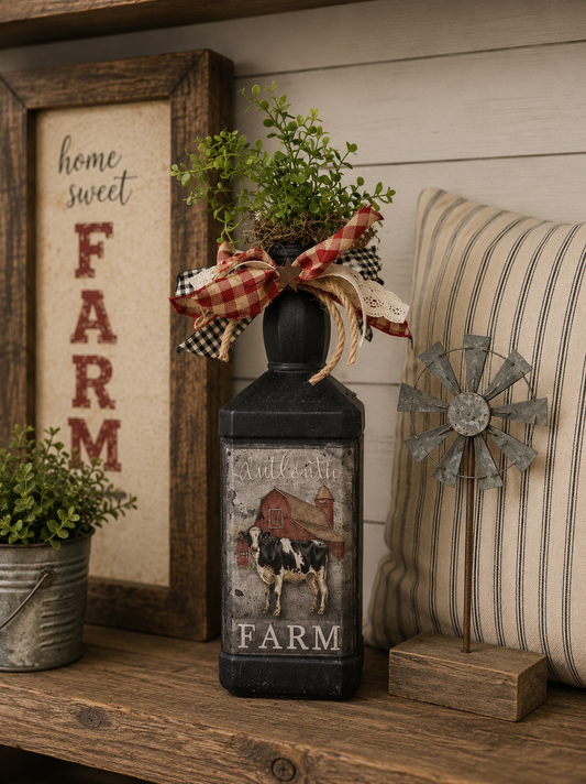 Black Cow Bottle
