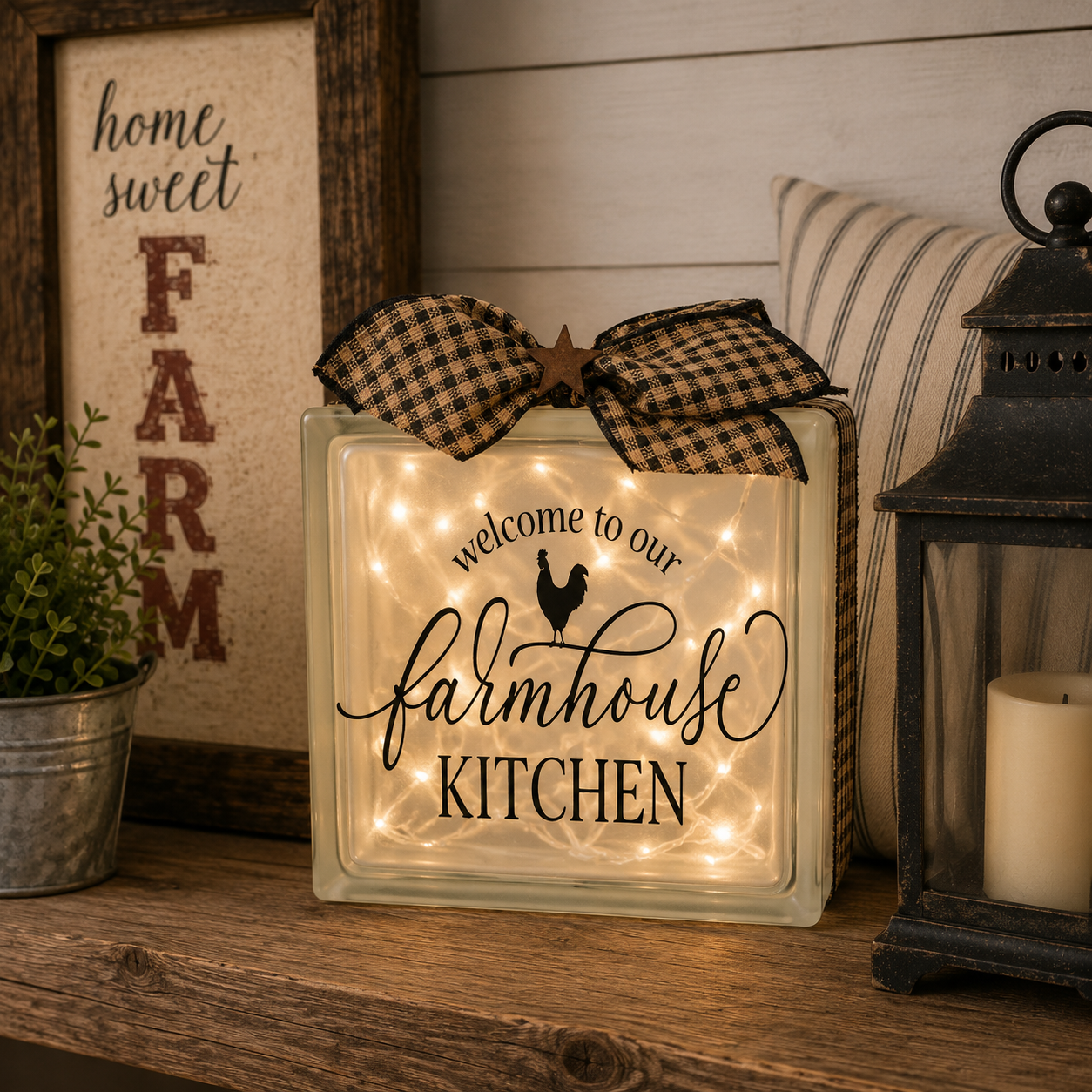 "Farmland Kitchen" Light Block