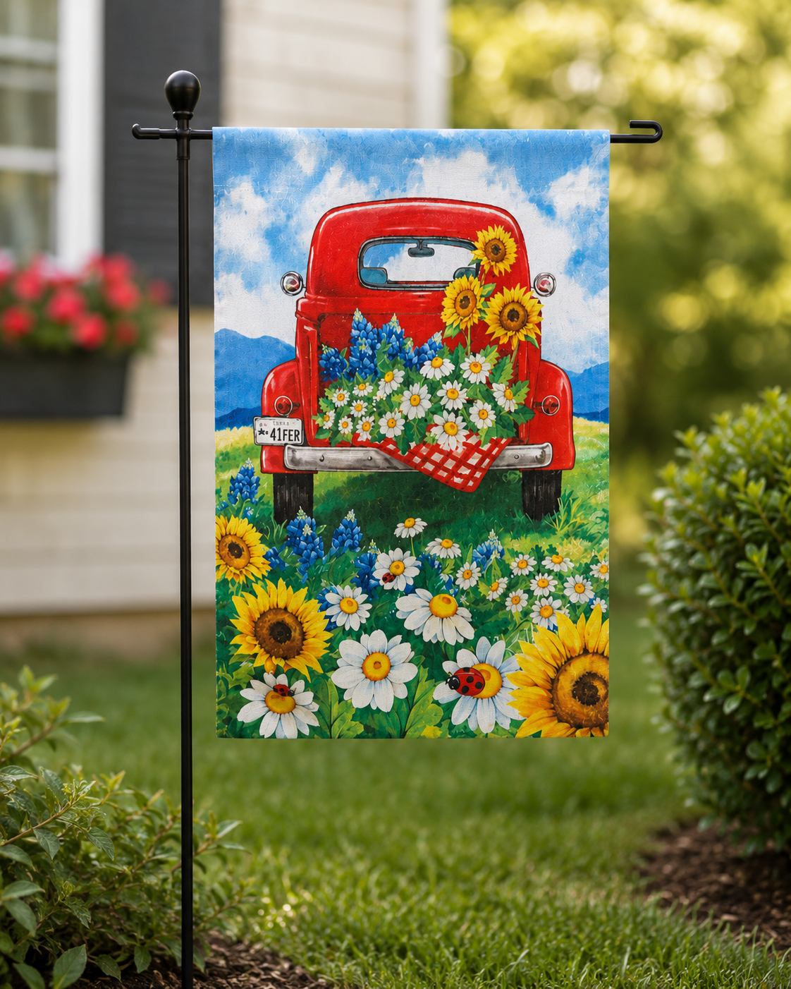Red Truck Flag