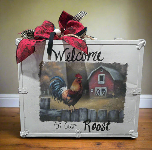 Rooster Suitcase