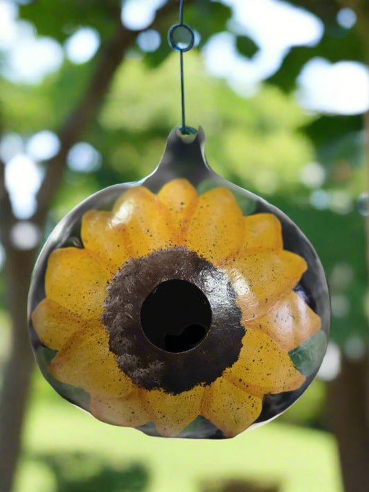 Sunflower Birdhouse