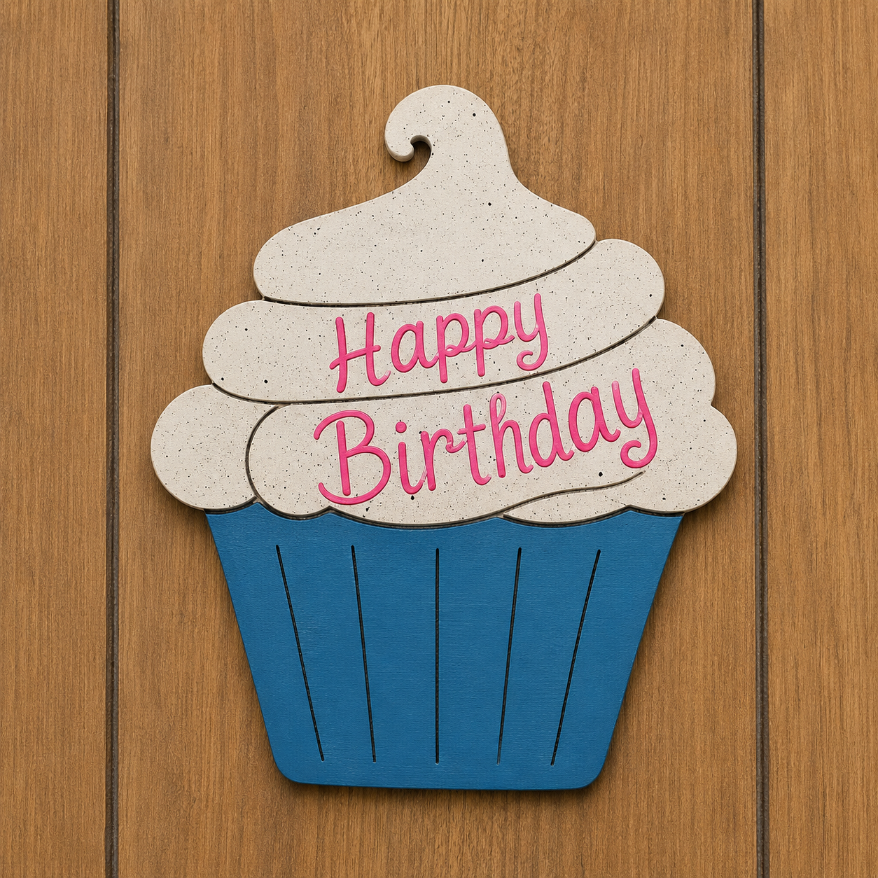 Welcome Birthday Cupcake Attachment