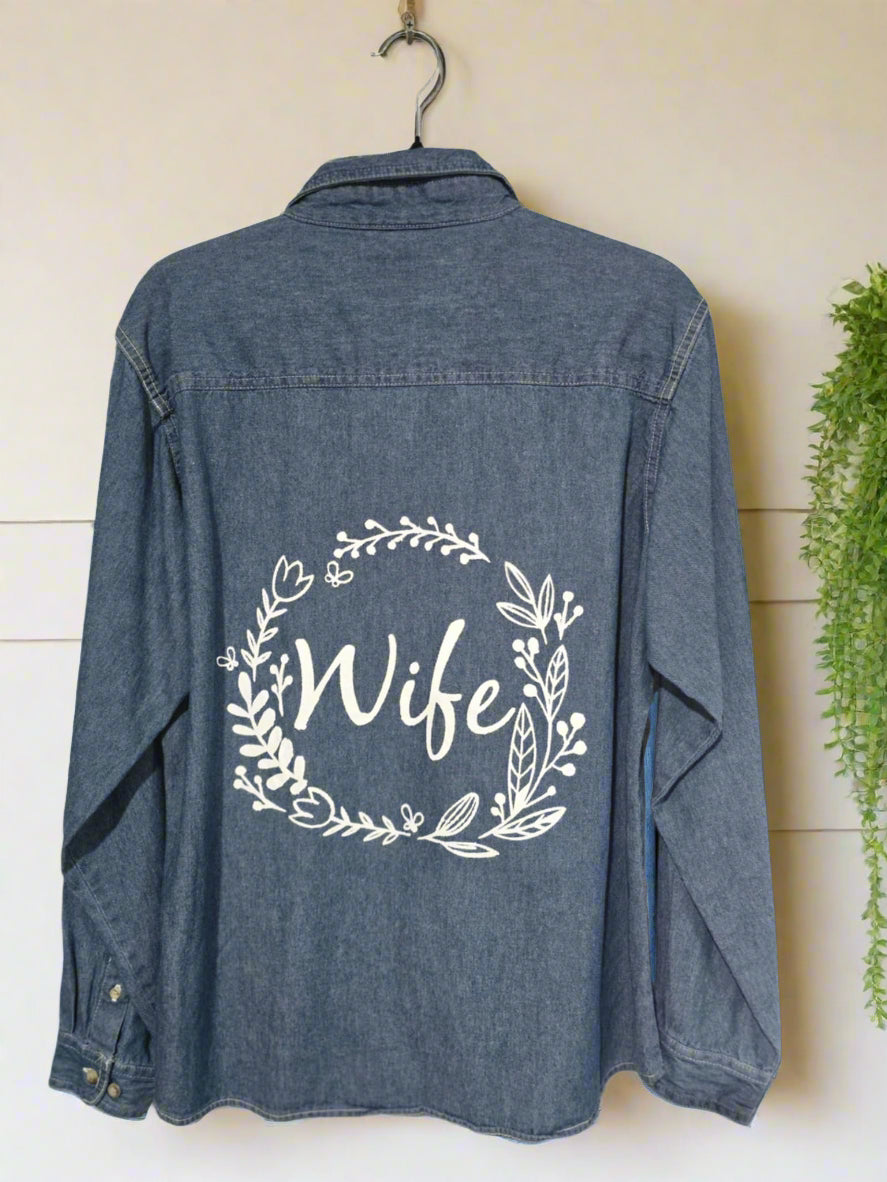Hand Painted Denim Jacket